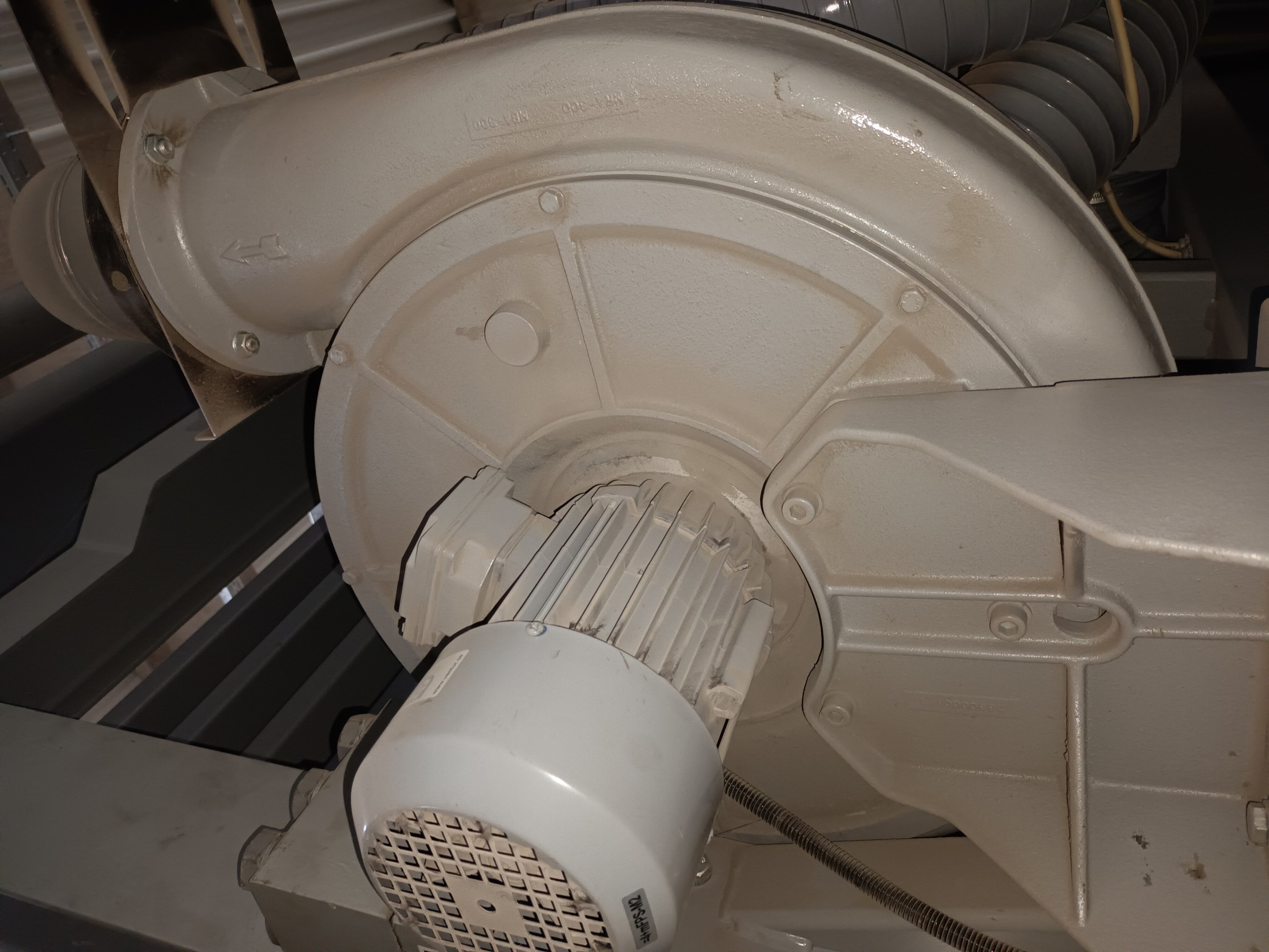 befúvó ventilátor
